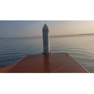 Marinas Aluminum Floating Pontoon Customized 6061 Private Dock Pier Pontoon