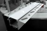 Buy cheap 75*35mm Square LED Plaster Profile Anodized Aluminum Alloy Drywall LED Channel from wholesalers