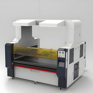 Buy cheap High-Speed CNC CO2 Laser Cutting Machine for Fabric Textile 1610/1810 for T-Shirts Sportswear Clothing Supports AI for Rubber from wholesalers