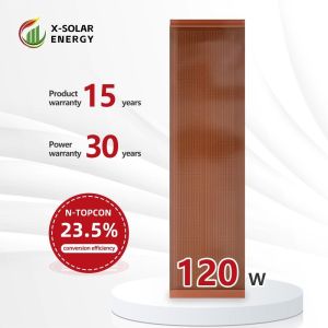 Buy cheap 120W Solar BIPV Roof Shingles Stone Coated Building Integrated Solar Metal Roofing from wholesalers
