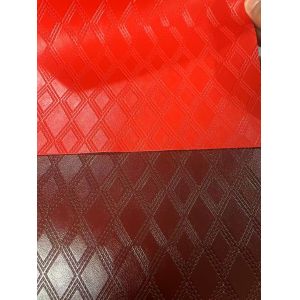 Buy cheap Decorative Pvc Coated Tensile Fabric 140cm Width With Embossed Pattern product