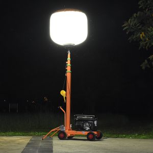 Buy cheap Omni Illumination LED Balloon Lights 500W Generator With Light For Temporary Construction from wholesalers