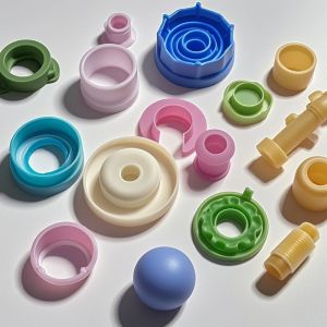Buy cheap Eco Friendly Temperature Resistant Custom Shaped Silicone Moulding Parts from wholesalers