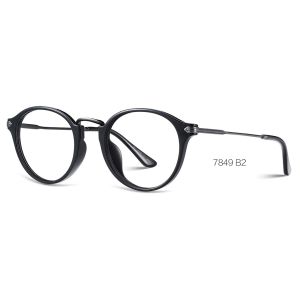 Buy cheap Big Round Eye Frames Flexible Eyeglass Frames , Modern Unisex Eyewear product