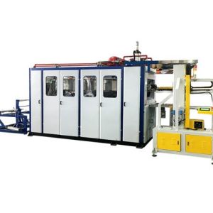 Buy cheap Fully Automatic 200mm Food Container Thermoforming Machine Three Station from wholesalers