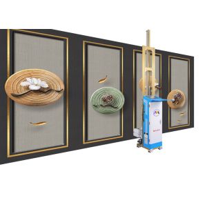 Buy cheap Slide Railway 3d Wall Inkjet Printer , Wall Painting Machine Automatic product