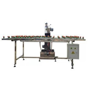 Glass Straight Edging Machine Customization Fast Manual Small Belt Grinding