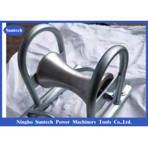 Buy cheap 160x165mm Galvanzied Aluminum Heavy Duty Cable Rollers from wholesalers
