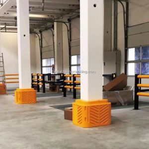 Buy cheap Building column Guard Anti-Collision Guardrails Warehouse Safety Barrier from wholesalers