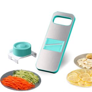 Household Manual Mandolin Potato Slicer Shredder Dicer With Magnets