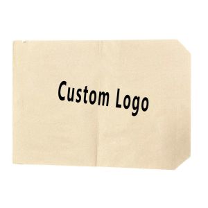 Durable Kraft Compostable Bags Recyclable Bottom Gusseted Bags Disposable With