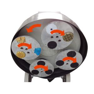 Buy cheap Four Planetary Grinding Plates Electric Concrete Grinder With 650mm Width from wholesalers