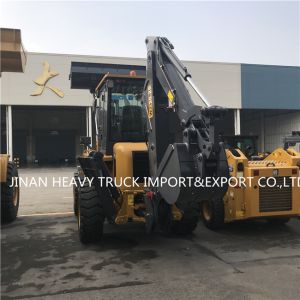 WZ30-25 4 Wheel Drive Backhoe Loader Digger With Attachments