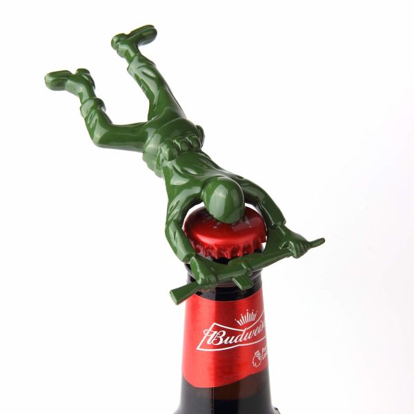 Quality 3D Army Man Metal Bottle Opener For Beer And Beverage for sale