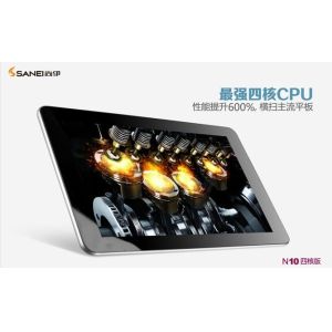 Sanei N10 tablet pc quad core 10.1" IPS 1GB DDR3 16GB dual camera Wifi Bluetooth