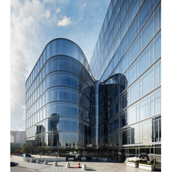 Buy cheap Unitized Glass Curtain Wall Facade Waterproof Double Tempered Glazing from wholesalers