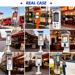 Buy cheap Outdoor Self Ordering Kiosk with IP65 Waterproof Rating Intel Core i3/i5/i7 Processors and 10-point Capacitive Touch from wholesalers