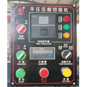 Buy cheap Manual Pizza Box Die Cutting and Creasing Machine Manufacture in Semi-automatic Grade from wholesalers