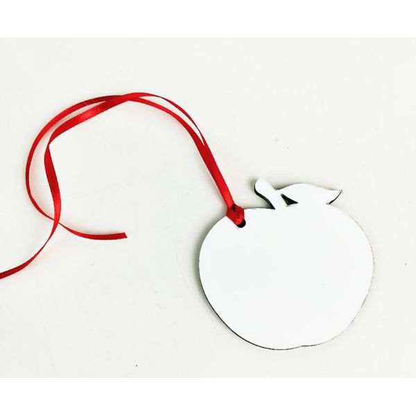 Buy cheap Apple Shape DIY Sublimation MDF Blanks Thermal Transfer Printing from wholesalers
