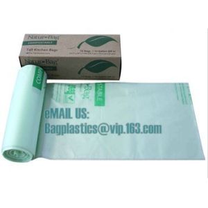Corn starch bags, sacks, Compostable, OXO-BIODEGRADABLE, Biodegradable packaging