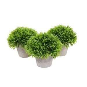 Buy cheap Plastic PE Small Artificial Potted Greenery Support OEM ODM from wholesalers