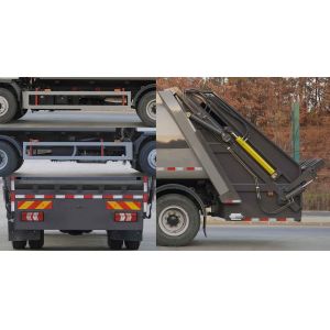 Buy cheap Customizable Compressed Garbage Truck Satellite Positioning Compactor Truck from wholesalers