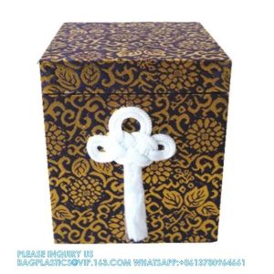 Buy cheap Hand-Made Japanese Style Cinerary MDF Casket With Window Human Ash Wood Urn Bone Box from wholesalers