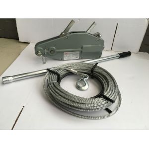 Buy cheap Manual Mild Steel Tirfor Machine with 0.8-5.4T Capacity and 20m Lifting Height for Construction Hoist from wholesalers