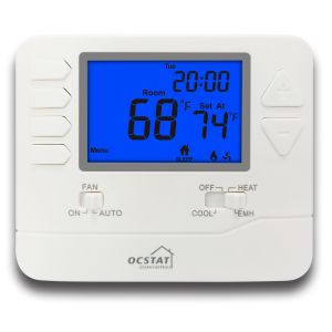 Buy cheap 24 Vac Heat Pump Multi Stage Thermostat For Cooling And Heating from wholesalers