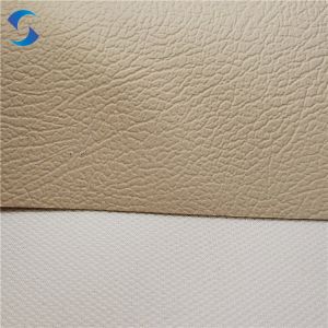 Buy cheap Embossed Leather Fabric Soft or Hard Hand Feeling Minimum Order Quantity 1500 synthetic leather fabric manufacturers from wholesalers