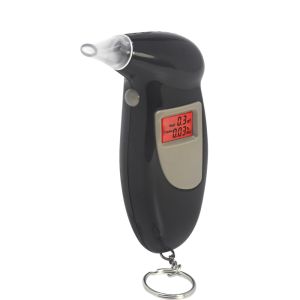 Buy cheap Digital alcohol breath tester With flashlight keychain breathalyzer with CE&ROHS&FDA from wholesalers