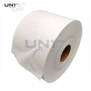 Buy cheap Anti Bacterial Cross Spunlace Nonwoven Fabric 20cm Width from wholesalers