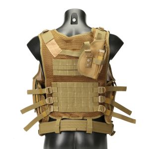 Buy cheap Multifunctional Summer Tactical Vest Combat Waistcoat Breathable CS Field Equipment from wholesalers