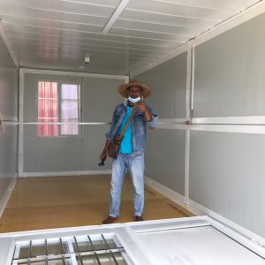 Buy cheap Galvanized Steel Prefabricated Prefab Folding Container House OEM from wholesalers