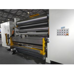Buy cheap Fingerless Type Corrugated Cardboard Single Facer Machine Automatic Grade Automatic from wholesalers