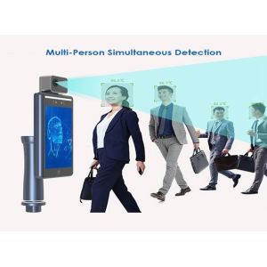 Wall Mounted Thermal Face Temperature Scanner 0.5-1.5m Measuring Distance