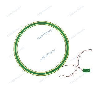 Buy cheap Pancake Slip Ring with PCB-style electric power and signal for robot arms from wholesalers