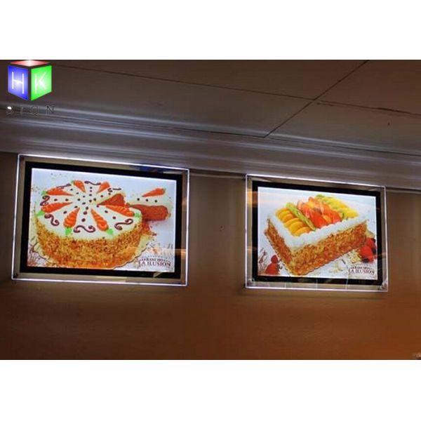 Buy cheap Custom Menu Slim Crystal LED Light Box Backlit Acrylic Sheet Wall Mounting from wholesalers