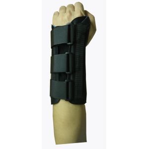 Buy cheap XS S Black Wrist Support Bands Neoprene Hand Splints With CE FDA Certification product
