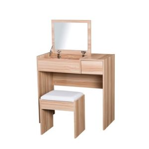Buy cheap Hot Sale Wooden Grain Melamine Mirror Dressing Table from wholesalers