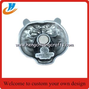 Wholesale cheap zinc alloy die casting 3d custom magnets fridge