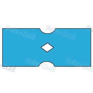 Buy cheap Disposable Sterile Gynaecology / Cystoscopy Drape With Diamond Circular Aperture Plain from wholesalers