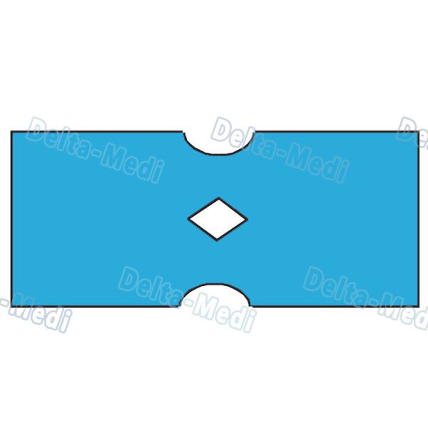 Buy cheap Disposable Sterile Gynaecology / Cystoscopy Drape With Diamond Circular Aperture Plain from wholesalers