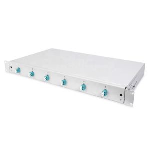 Buy cheap FTTH 6 To 12 Core Fiber Optic Patch Panel With 6 Simplex Or Duplex Adapters Pigtails from wholesalers