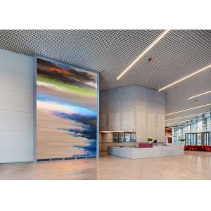 Ultra Slim Indoor LED Display Pin Connection P2 P2.5 P3.07 For Business Office