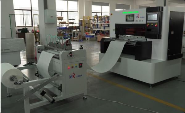Quality Filter Paper Knife Pleating Machine 800mm Width CNC Control System for sale