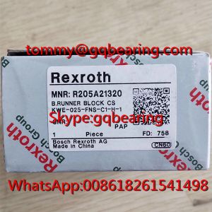 Buy cheap Carbon Steel Material Rexroth R205D11220 Ball Rail Runner Block R205D11220 KWE-015-SLS-C1-P-1 Linear Block from wholesalers