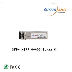 Buy cheap 1310nm SFP+ 10G 10km SMF Transceiver Hot Pluggable 3.3V from wholesalers