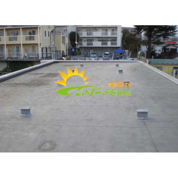 Buy cheap Aluminum Flat Roof Solar Racking System , Photovoltaic Mounting System OEM from wholesalers