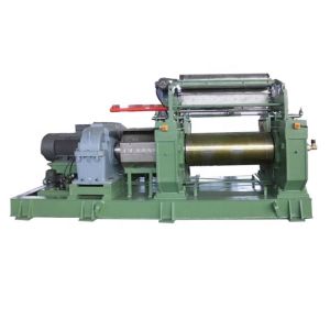 Buy cheap XK-400 Rubber Two Roll Open Mixing Mill and for Manufacturing Plant in Blue/Green from wholesalers